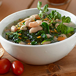 Grandma's Favorite Spinach Soup- Ariana's Cuisine of Marin