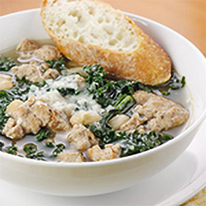 Caramelized Fennel & sausage soup- arianascuisineofmarin.com
