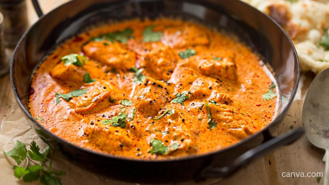 Indian Butter Chicken photo: canva.com